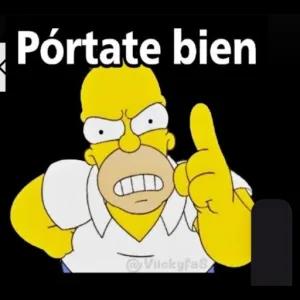 Pórtate bien - getsticker.com