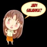 Aku perhati jer
budak ni...