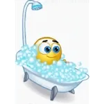 I'm taking a relaxing bubble bath. Don't disturb me!