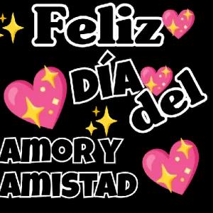 Feliz DÍA del AMORY AMISTAD  - getsticker.com