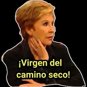 ¡Virgen del camino seco! - getsticker.com