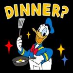 唐老鴨＆黛絲 情侶貼圖 2