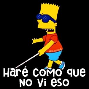 Haré como que no vi eso - getsticker.com