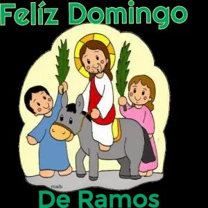 Felíz Domingo mads De Ramos - getsticker.com