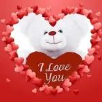 teddy bear loves you 3