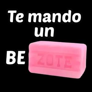 Te mando un BE ZOTE - getsticker.com