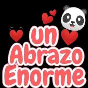 Un abrazo enorme - getsticker.com