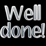 Well
done!
