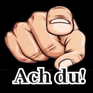 Ach:du! - getsticker.com