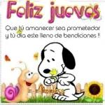 FELIZ JUEVES