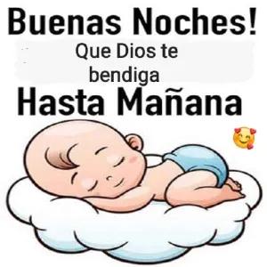 Buenas Noches! Que Dios te bendiga Hasta Mañana - getsticker.com