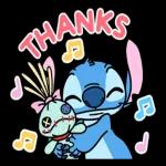 Stitch (Happy Respect Text)