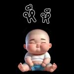 MangNoi cute boy 7 (Big Sticker)