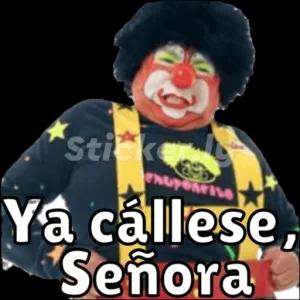 Ya cállese, señora - getsticker.com