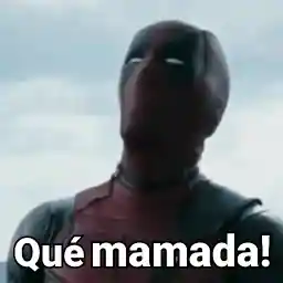 Qué mamada!