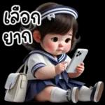 cute kindergarten girl v.3