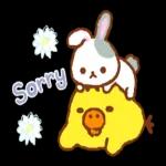 Rilakkuma's family chat stickers 2