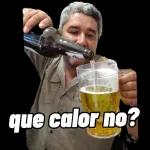 que calor no?