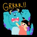 Warm and tender feelings♪Monsters, Inc.