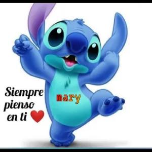Siempre pienso en ti mary - getsticker.com