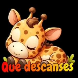 Que descanses - getsticker.com