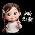 Roger! It's cute girl!