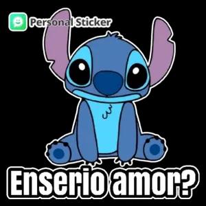 Enserio amor? - getsticker.com