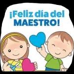 !Feliz día del MAESTRO!