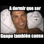 A dormir que ser guapo