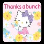 Hello Kitty Pop-Up Greeting Stickers