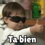 sticker de niños