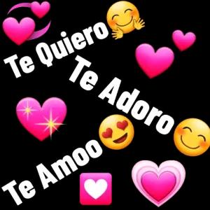 Te Adoro Te Quiero Te Amoo - getsticker.com
