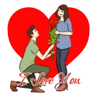 Love You - getsticker.com