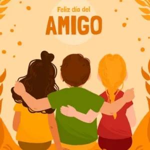 Feliz día del AMIGO - getsticker.com