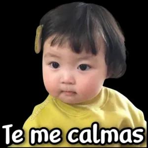 Giseelove Te me calmas - getsticker.com
