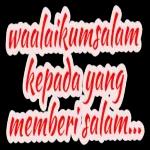 walaikumussalam kepada yang memberi salam
