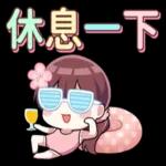 豆豆眼双马尾小孩