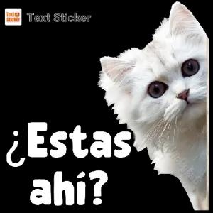 ¿Estas ahí? - getsticker.com