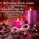 Wünsche Euch einen schönen besinnlichen 2. Adventssonntag mit euren Lieben.