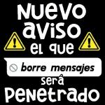 por qué borras mis mensajes?