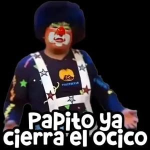 TR110 Papitoya cierra el ocico - getsticker.com