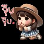 สาวน้อยน่ารัก-แชทสดใส3