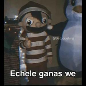 @Betoposting Echele ganas we - getsticker.com