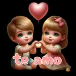 Couple Love Stickers