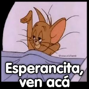 Esperancita, ven acá - getsticker.com