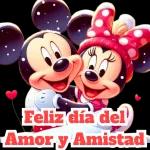 Feliz San Valentín mickey y minnie