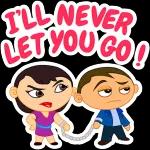 I'LL NEVER
LET YOU GO!