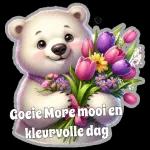Goeie More mooi en kleurvolle dag