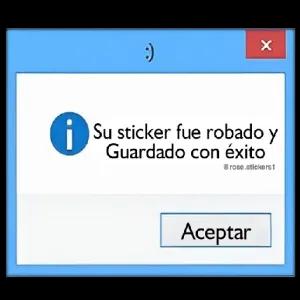 Su sticker fue robado y Guardado con éxito @rose.stlckers1 - getsticker.com