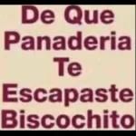 De Que Panaderia Te Escapaste Biscochito
